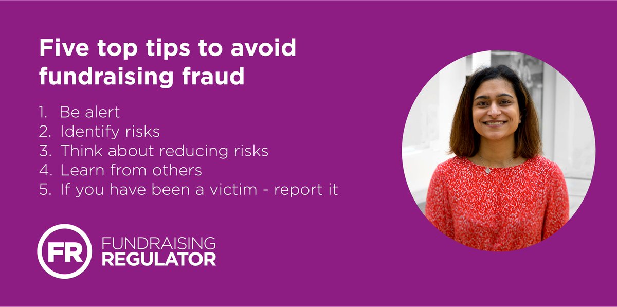 Did you miss the webinar hosted by our Head of Policy @WarnerPriya on five top tips to avoid #fundraising #fraud for last weeks' Charity Fraud Awareness Week #CharityFraudOut? Read more bit.ly/2oFuJZM #CharityTuesday