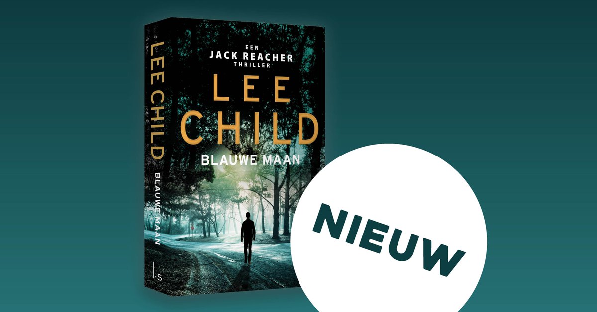 De 24e Lee Child is vanaf vandaag overal verkrijgbaar! Ben jij ook benieuwd naar Blauwe maan? 
#blauwemaan #leechild #nieuw #nuindewinkel
lsamsterdam.nl/boek/blauwe-ma…
