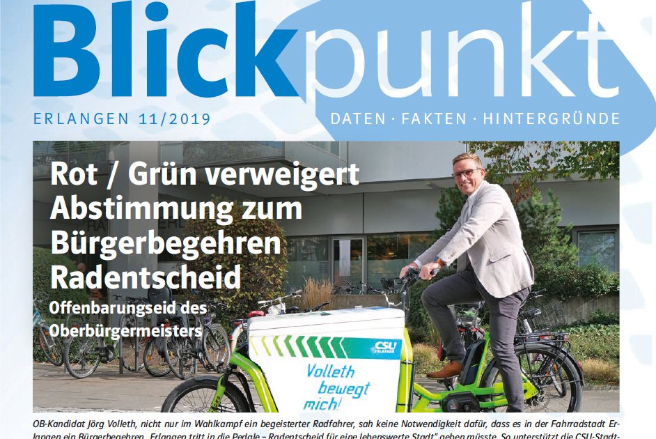 csu_erlangen's tweet photo. Unser neuer #Blickpunkt November 2019 ist online - mit allen aktuellen Terminen und Themen der @csu_erlangen
#csuerlangen #csuER #JörgVolleth #erlangenbessermachen
#JoachimHerrmann #StefanMüller @smuellermdb #AlexandraWunderlich
https://t.co/Nmt9mlwmjj https://t.co/YfgMsoEXXm