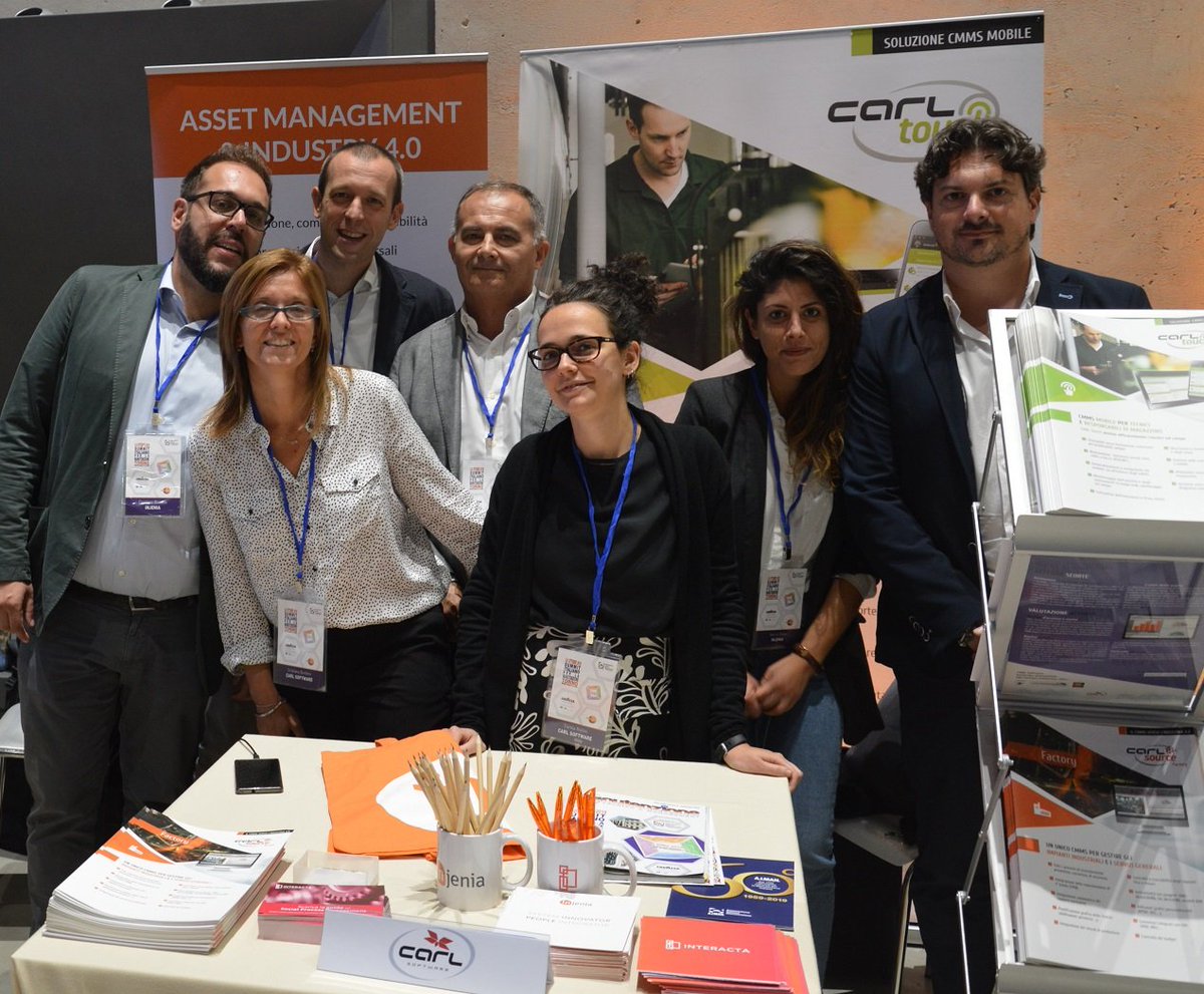 SIMa_Salone23's tweet photo. #SIMaMemories
Presente con il Partner Italiano @Injenia con uno speech durante il 3° Convegno dell'Osservatorio Italiano della Manutenzione 4.0, @CARLSoftware è stato uno dei Gold #Sponsor della manifestazione. https://t.co/6ptzvRj8Gj