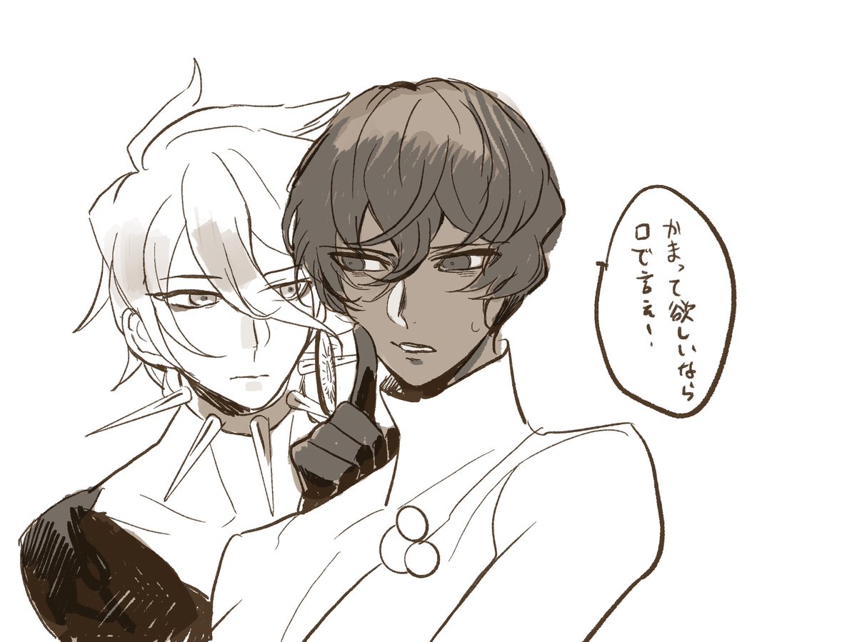 スーツジュナを描きたかったのになんか違うのできたな…? 