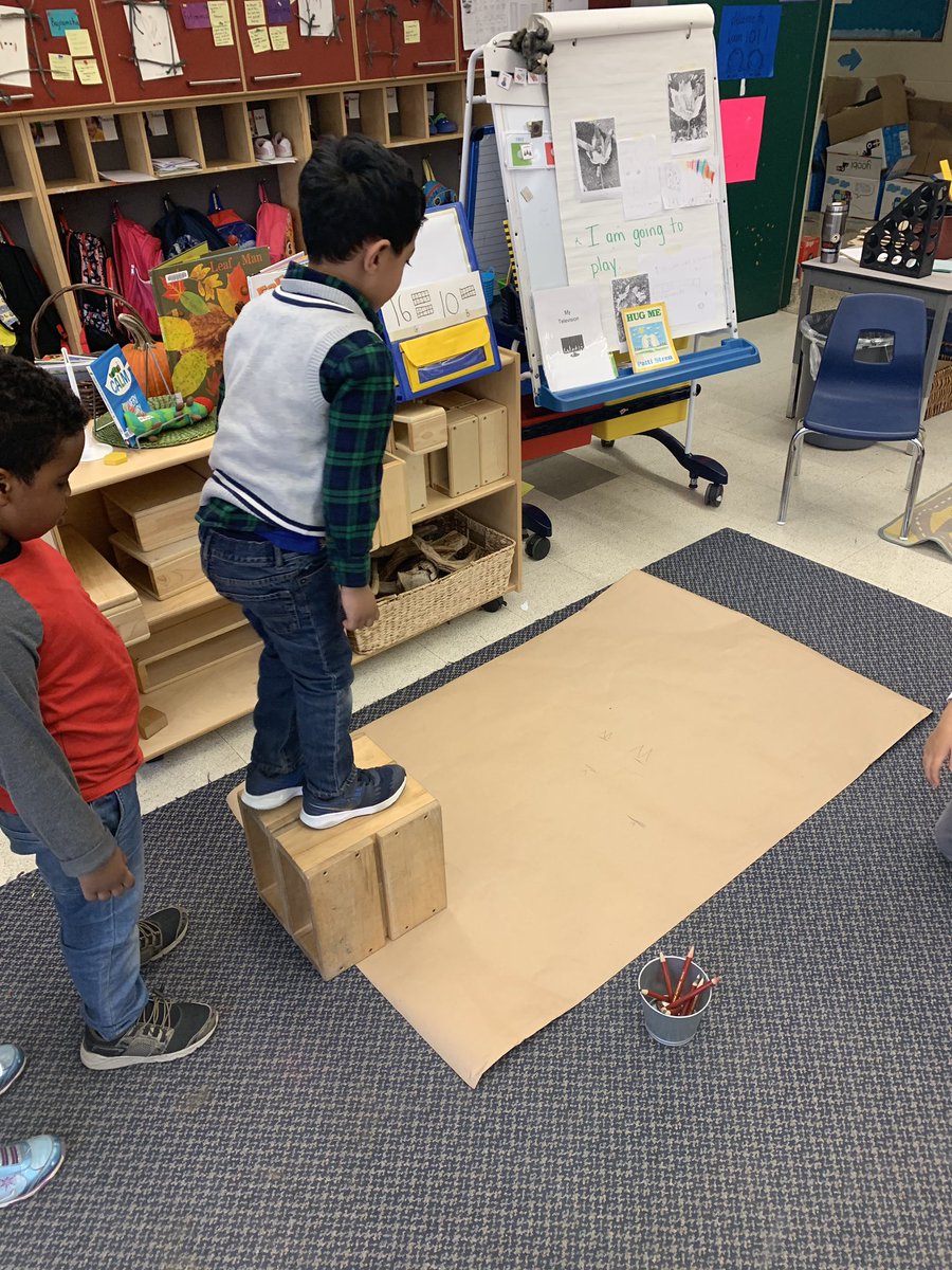 When all your kids want to do is jump and move around you seize the moment and sneak in some writing, measurement and letter/sound recognition!! FDK rocks! <a href="/TDSB_Grenoble/">Grenoble Public School</a> <a href="/mikkihymus/">Mikki Hymus</a>