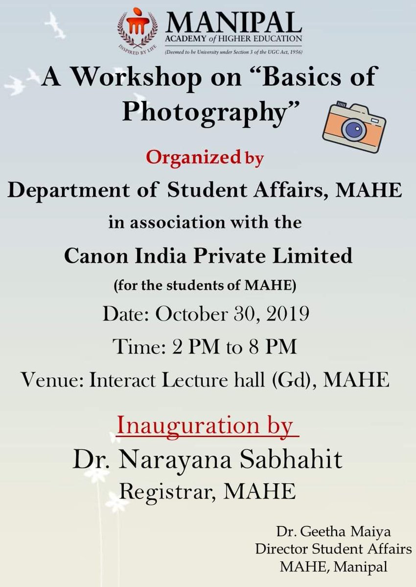 Student Affairs MAHE tweet media