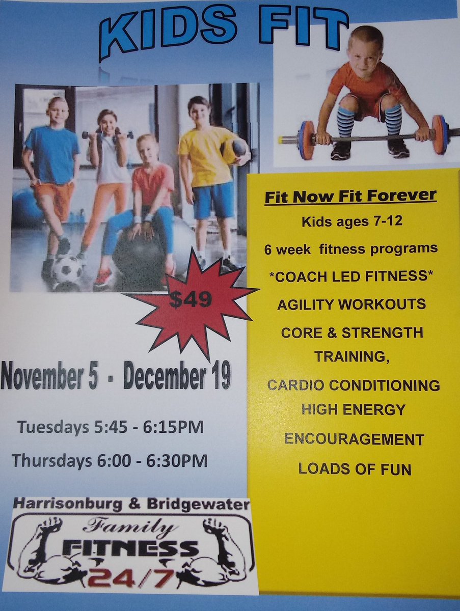 KelGholson's tweet photo. Final day to register your kiddos is Saturday November 2nd! Message me if you have any questions. #KidsFit #FitNowFitForever https://t.co/6BqbJYFzVi