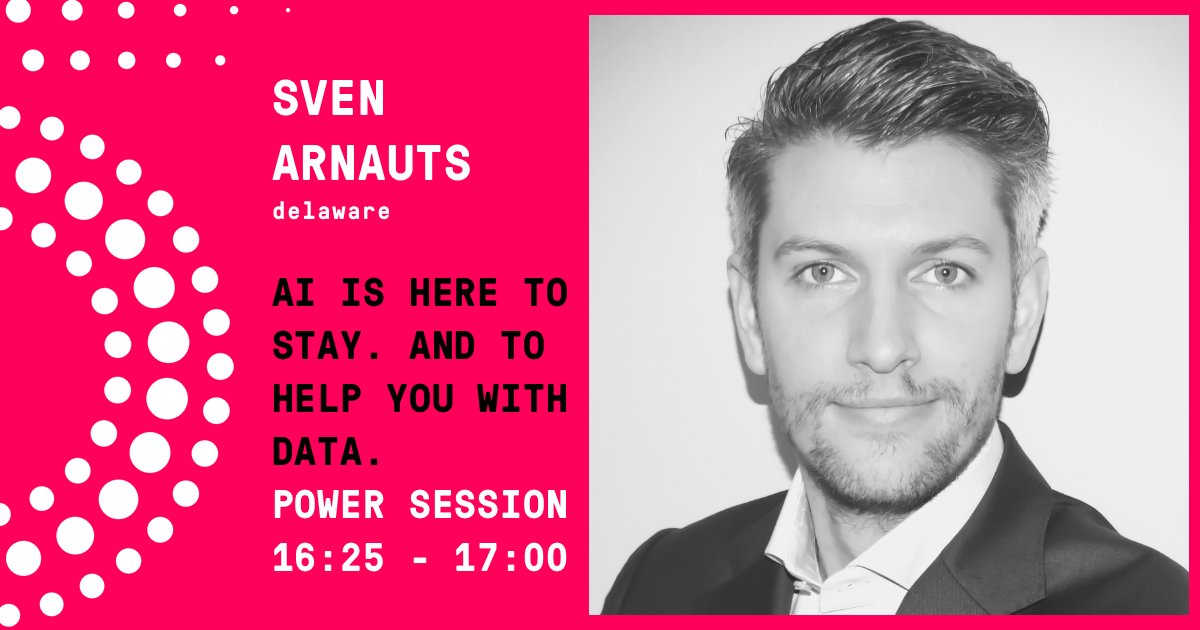 DuvalUnionA's tweet photo. 🎓Join the power session of Sven Arnauts, Solution Lead - Strategy &amp; Accelerate @delawareBeLux at The 5th Conference on MarTech.

Final days to book your seat at early bird rate!
➡️ https://t.co/fx2bZ9lPaD

#T5THC #MarTech #Marketing #Technology #AI #Data #CDP https://t.co/S565UAg9us