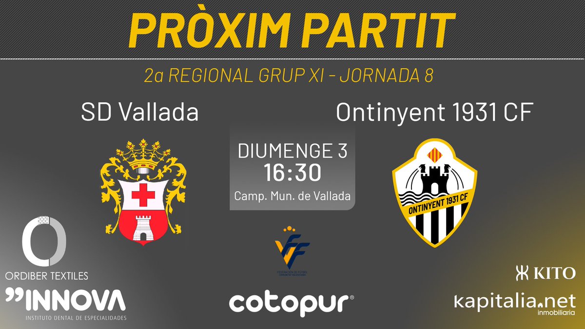 Ontinyent 1931 CF tweet media