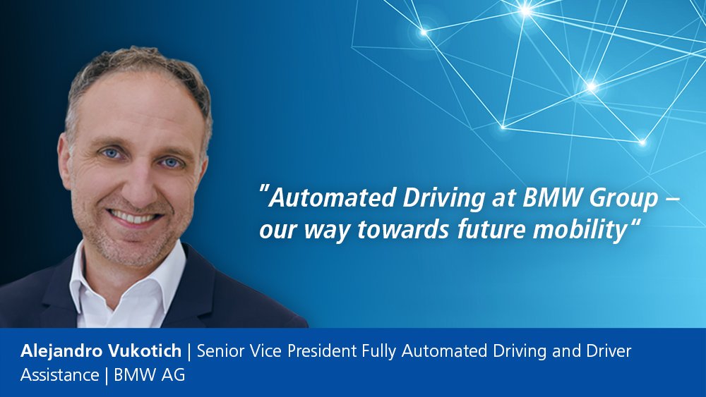 dSPACEglobal's tweet photo. Don’t miss one of our great keynotes given by Alejandro Vukotich (@BMW) at the dSPACE World Conference (Munich, November 19-20). https://t.co/l1KwfIpR0v #dwc19 #autonomousdriving https://t.co/gtHmD4TjNh