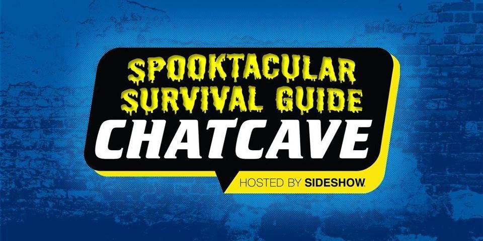 collectsideshow's tweet photo. Join us at 9:30 AM Pacific in the Let Your Geek Sideshow Facebook Group for another episode of the Chatcave: Spooktacular Survival Guide where surprises and entertainment await! 

Enter the Cave at https://t.co/3Q0U8LMXaa.

#SideshowSpooktacular2019 https://t.co/bSxr5B4foJ