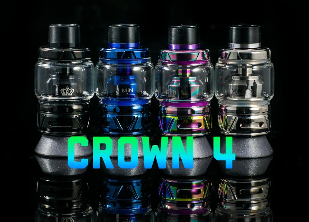 ClevelandVape's tweet photo. The Feature for this week #TankTuesday is the Uwell Crown 4!
This tank has a 6ml Juice Capacity with 3 different coil options.  The coils are a press-in design making them very easy to change and a quarter turn top fill making it easier to fill! https://t.co/VONDuM0DmK