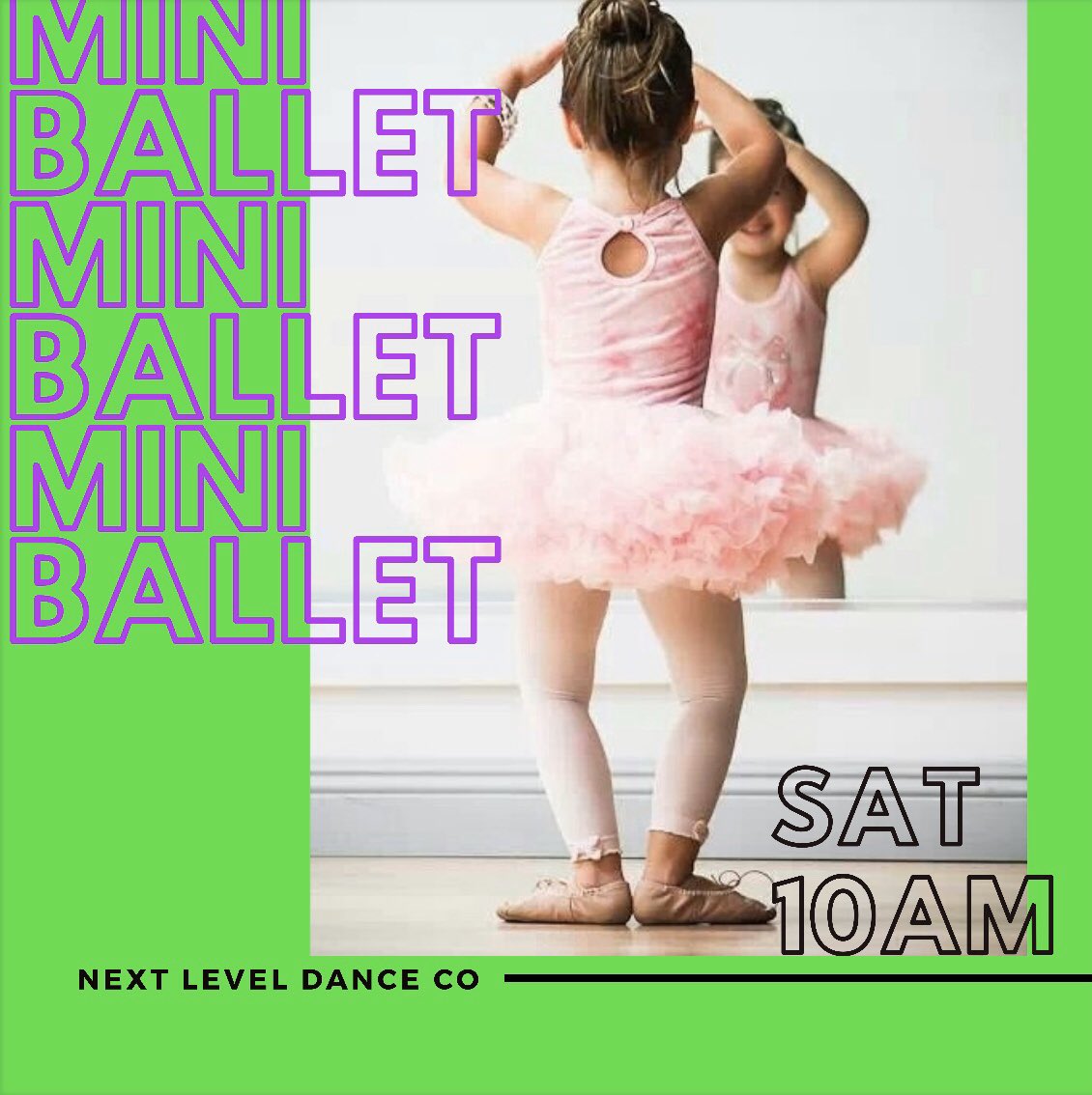 NLDC_'s tweet photo. Class starts THIS Saturday!! Pre Register NOW!💚💜 https://t.co/17Qhq31KMQ