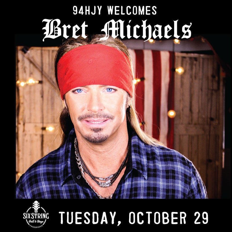 NECntryMusic's tweet photo. (1/2): MAKE SURE YOU FOLLOW ALL DIRECTIONS! There’s 2 tweets you should read! 

#NECMgiveaway: Enter to win 2 tickets AND 2 Meet &amp; Greet passes to go backstage and meet @bretmichaels tonight at @sixstringfox!

To Enter: RETWEET AND REPLY with who you’d bring with you to the show https://t.co/dOYRWYpbd8