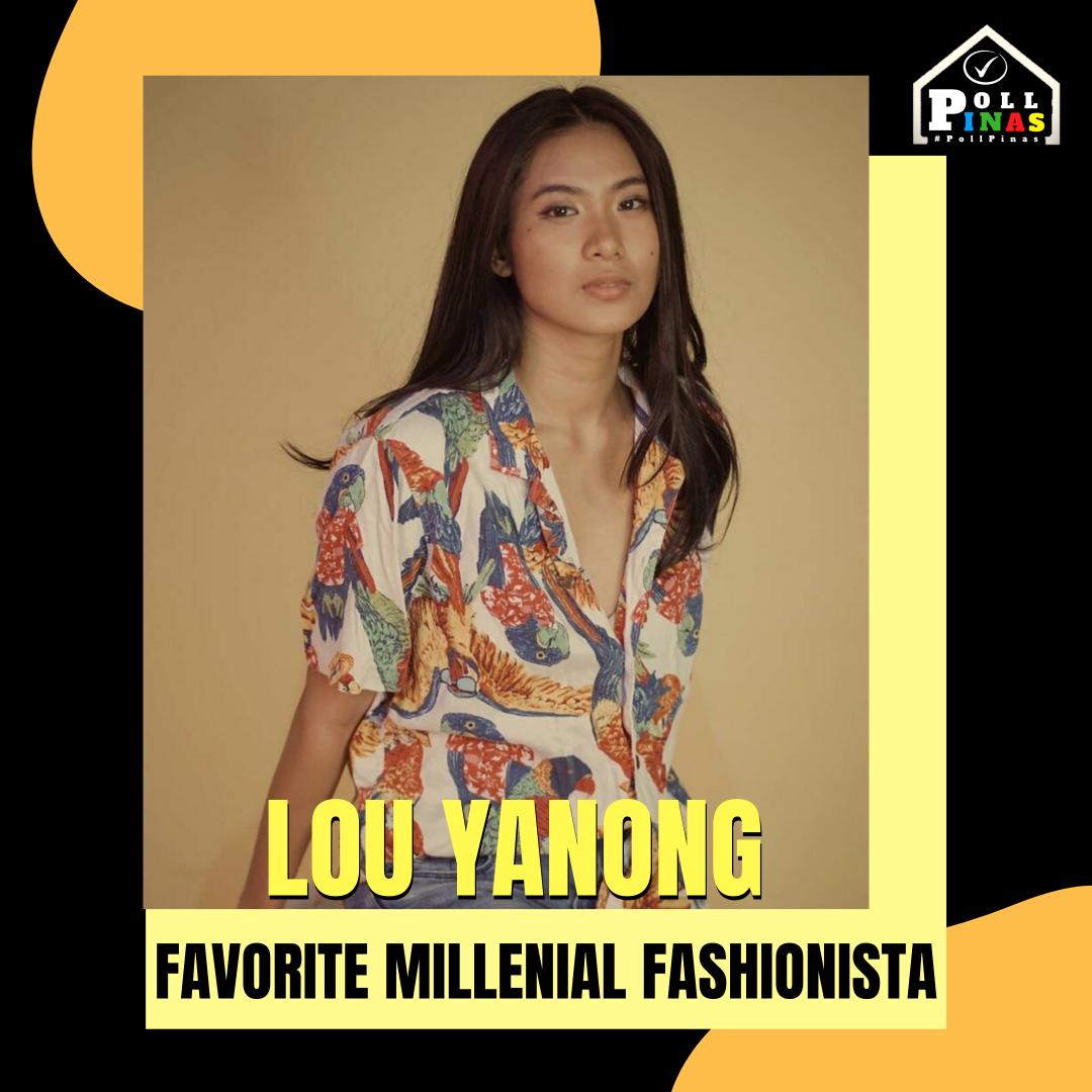 PollPinas_'s tweet photo. 📍FAVORITE MILLENIAL FASHIONISTA📍

VOTE for #LouYanong 

1RT - 30pts
1LIKE - 10pts 
1REPLY - 20pts

Voting is until MONDAY November 4, 2019 at exactly 3PM

Follow US and Use the hashtag
#PollPinas https://t.co/QWcVfJofEJ