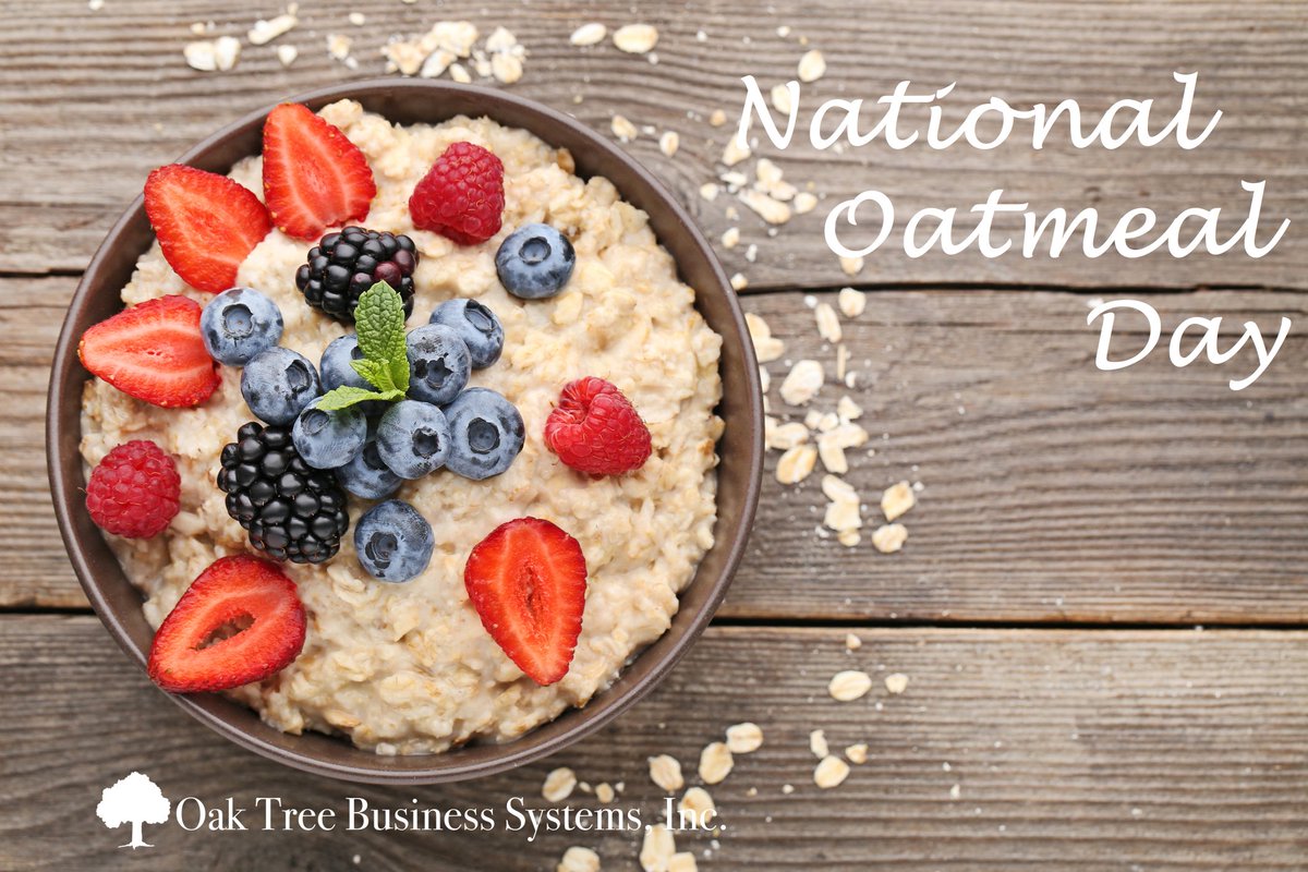 OTBS_CUforms's tweet photo. It's #NationalOatmealDay! 🥣 A wonderful meal to start your day off! How do you like your oatmeal?
Enjoy a bowl of oats today and check out our blog! https://t.co/3ycyX5E7lB
#creditunion #creditunionblog #breakfast #humanitarianhighlight #creditunionfun #creditunionbudgeting https://t.co/W9n4XB5D3v