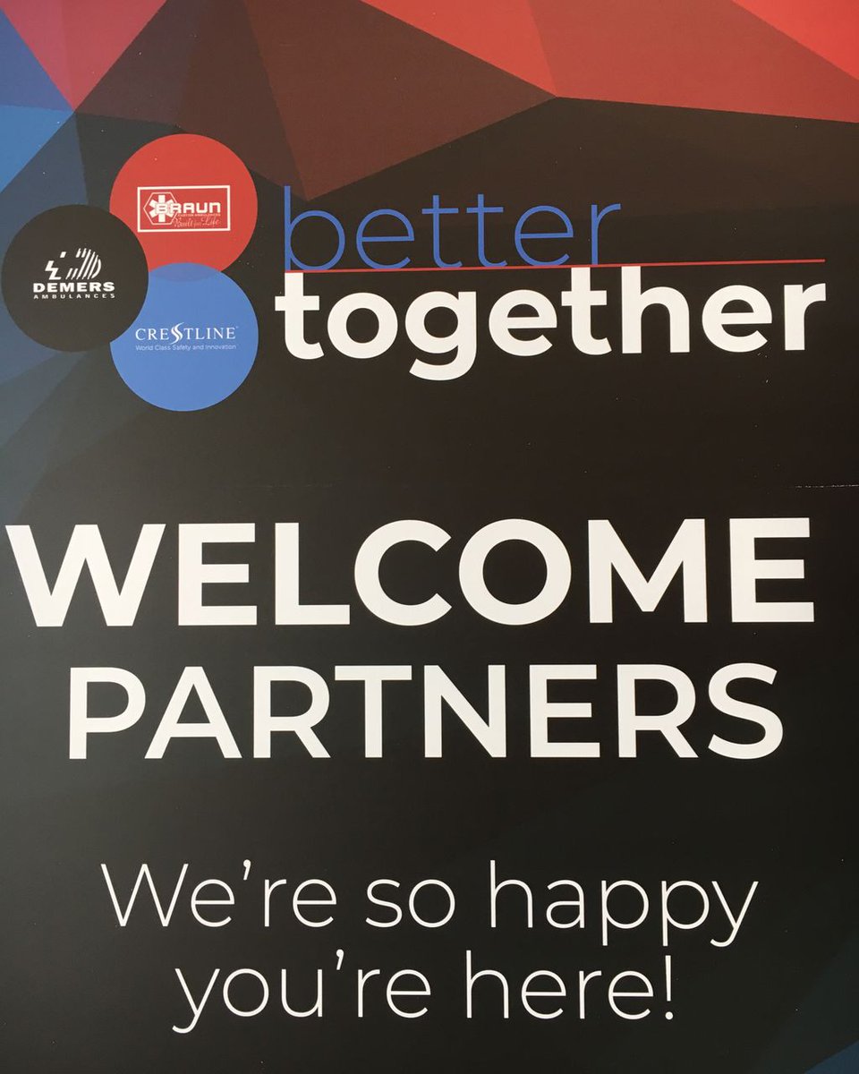 We are here in Fort Wayne, Indiana for a dealer meeting with the Braun, Demers and Crestline companies. Hope to see some of you there!