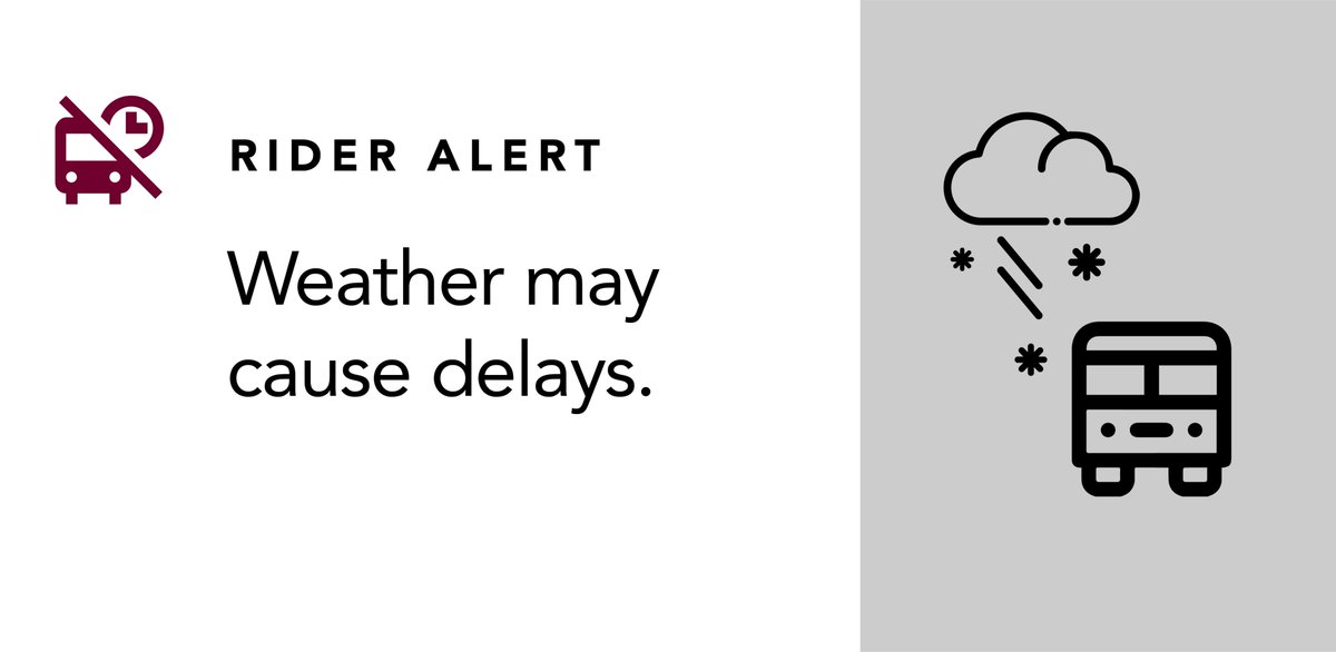 It's slick out there! All UDASH buses are running but may be behind schedule throughout the day. Please allow extra time. Track buses in real time at udash.org/map.