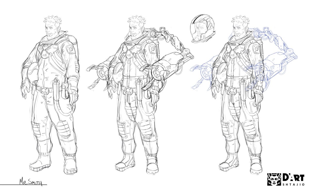 Turns and various concepts for XOGENASYS for @dartshtajio. 
Original comic by @NikDraperIvey and Johnny O`Bryant.
2018 