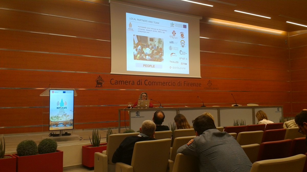 ReplicateEU's tweet photo. Alessandra Barbieri from City of Forence introduces the pilot presentation of Florence https://t.co/gpOAbI9XCS