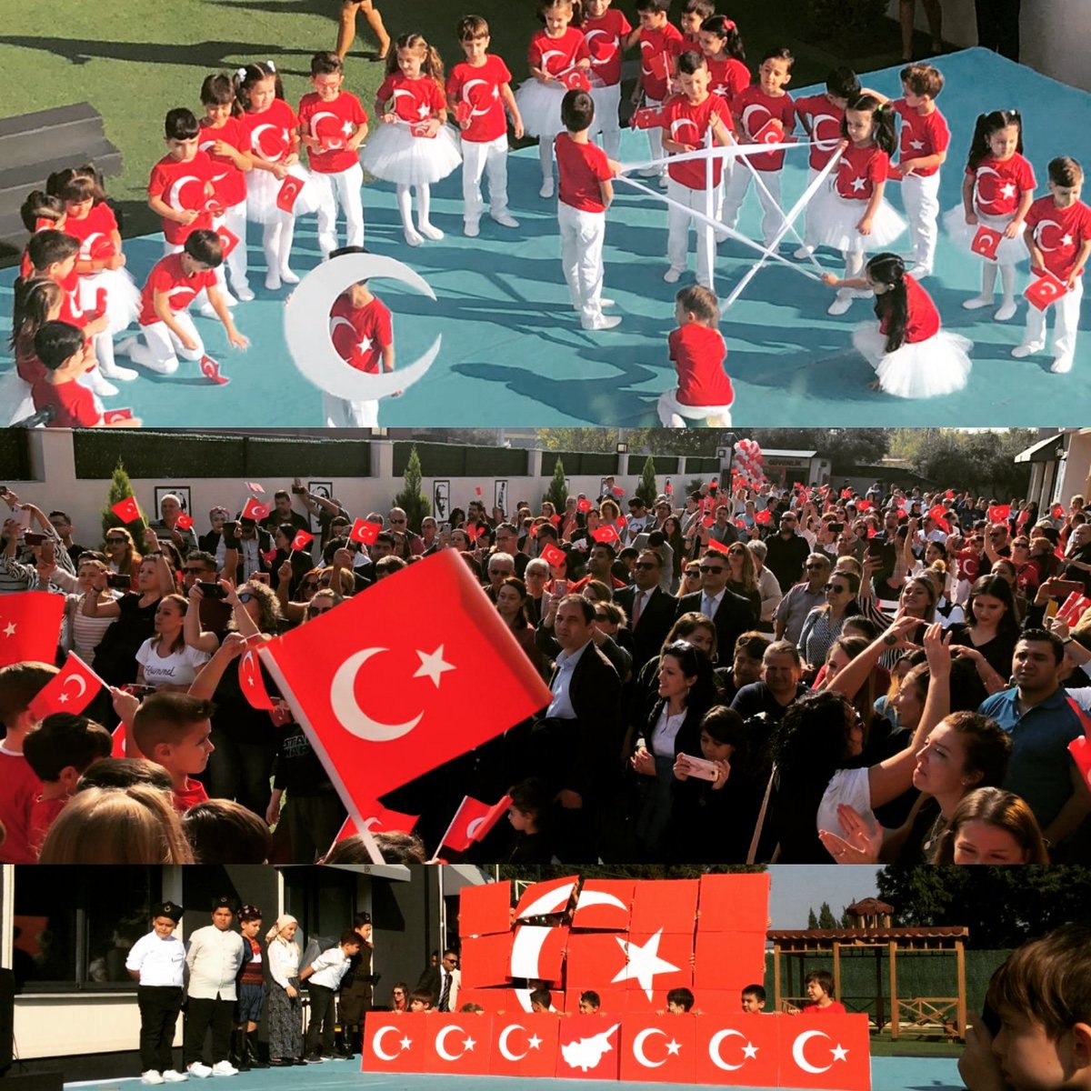 Bir çift mavi gözün ışığında, Cumhuriyet'in bekçileriyiz 
#29Ekim #CumhuriyetBayramı #CumhuriyetinÇocuklarıyız