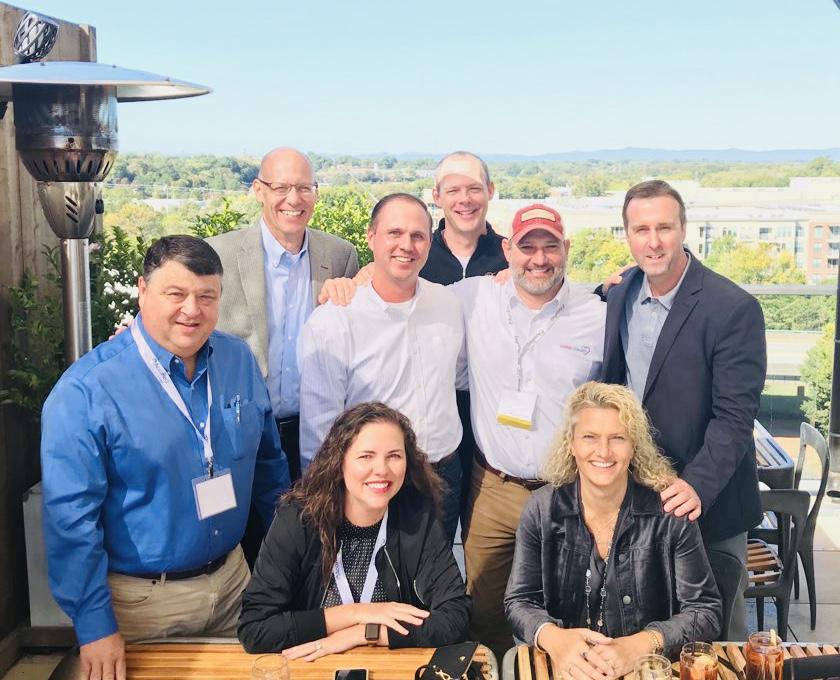 ApprioHealth's tweet photo. Jude Crowell, ApprioHealth’s Chief Client Officer, was at home last week and in good company with his SCHFMA family! #SCHFMA
 #appriohealth #DY2M #revenuecyclemanagement https://t.co/hC6erSJ897