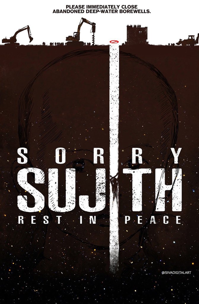 ril_im's tweet photo. Now Please Close All The Abandoned Useless Deep Water Borewells..
It can cost your life and environment...
And #SorrySujith 
Condolences To Sujith's parents and relatives ....
#RIPSujit https://t.co/v35flwjEvK