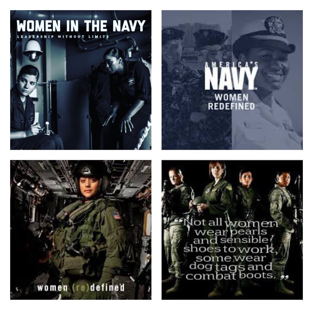⚓️🇺🇸The Navy is looking for bright young women to serve in over 100 different career fields.
#WomenRedefined #ForgedByTheSea #WomenInTheNavy