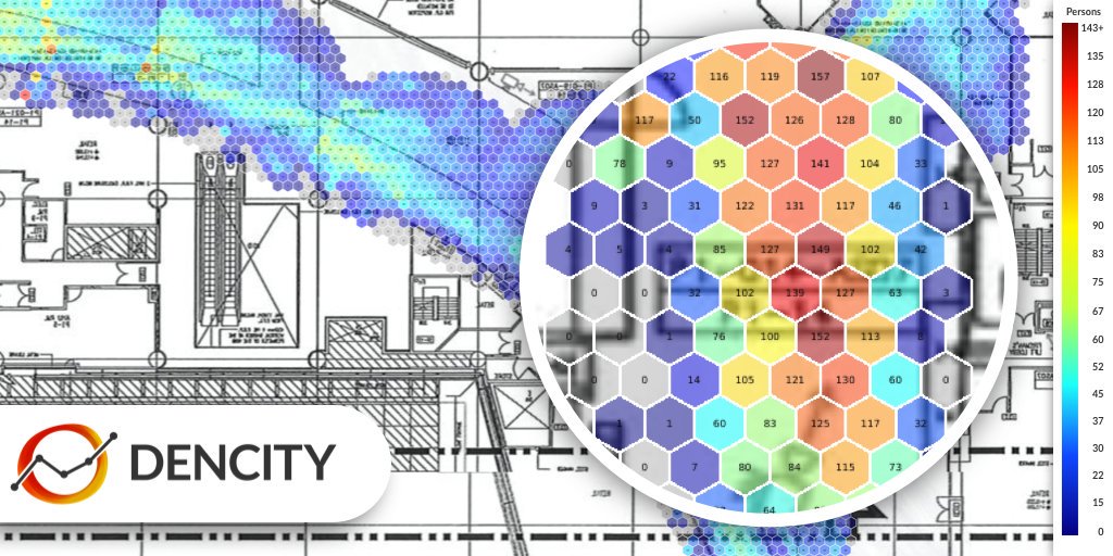 Our new heatmap is now available ! Get even more accurate and efficient data about your in-store visitors’ flow !
Learn more on dencity.io 
#flowanalysis #peoplecounting