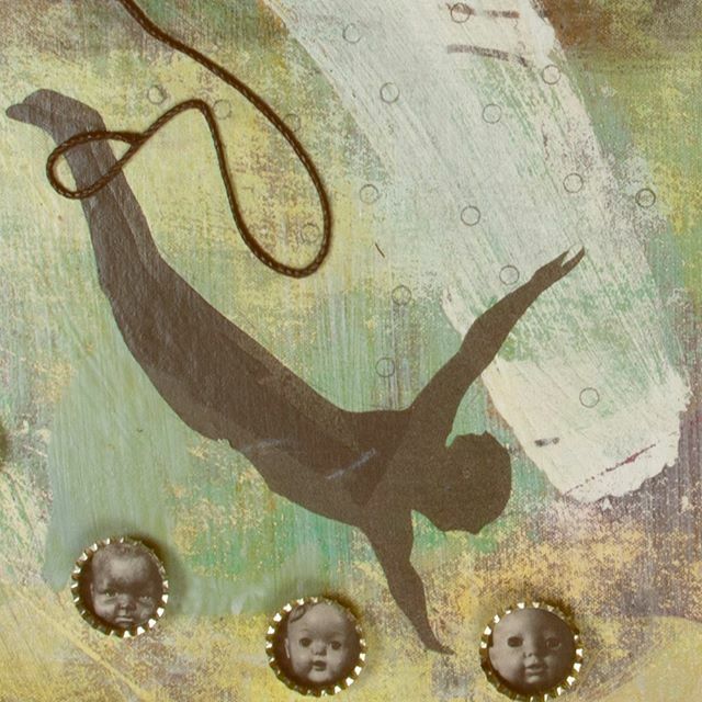 verkstad's tweet photo. High diver
.
https://t.co/EKkQcHVzu7
#verkstadseattle
#monikalidman
#foundobjectpainting 
#cliffdivers
#bottlecapart
#dollhead https://t.co/MNiuvQSfeX https://t.co/Ch09Co0OBP