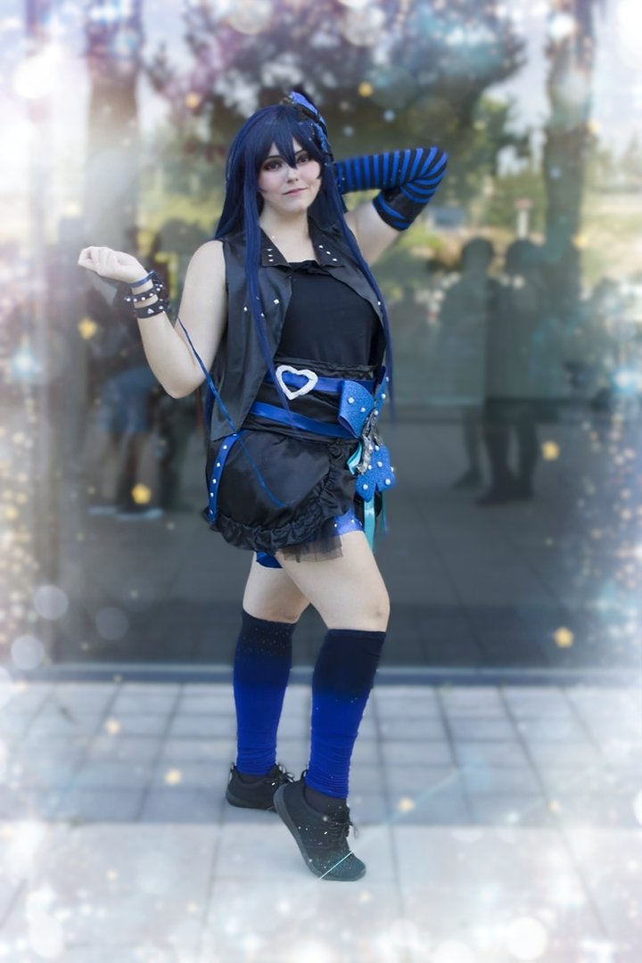get_it_right05's tweet photo. "Make a wish tonight for a miraculous surprise~". 💙🎃🎸
📷: @MikaelaRaviolis
.
.
.
#vgc2019 #videogamecomic #ifa #vgcomic #lovelive #loveliveschoolidolproject #lovelivecosplay #umi #umisonoda #umicosplay #sonodaumicosplay #umisonodacosplay #cosplay #lovearrowshoot #schoolidol https://t.co/YgfBqtkA4X