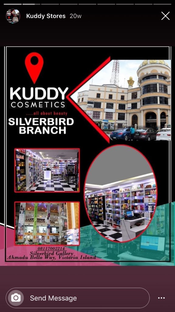 Elikemadenkor's tweet photo. Various branches of #Kuddycosmetics
RussetArmy #Sparkles itβs @KuddycosmeticsN or NOTHINGβοΈ
β¨β¨β¨β¨β¨β¨β¨β¨β¨β¨β¨β¨
#DianeXKuddycosmetics
#DianeXKuddycosmetics
#DianeXKuddycosmetics
#DianeXKuddycosmetics
#bbnaija https://t.co/02busZvPnL