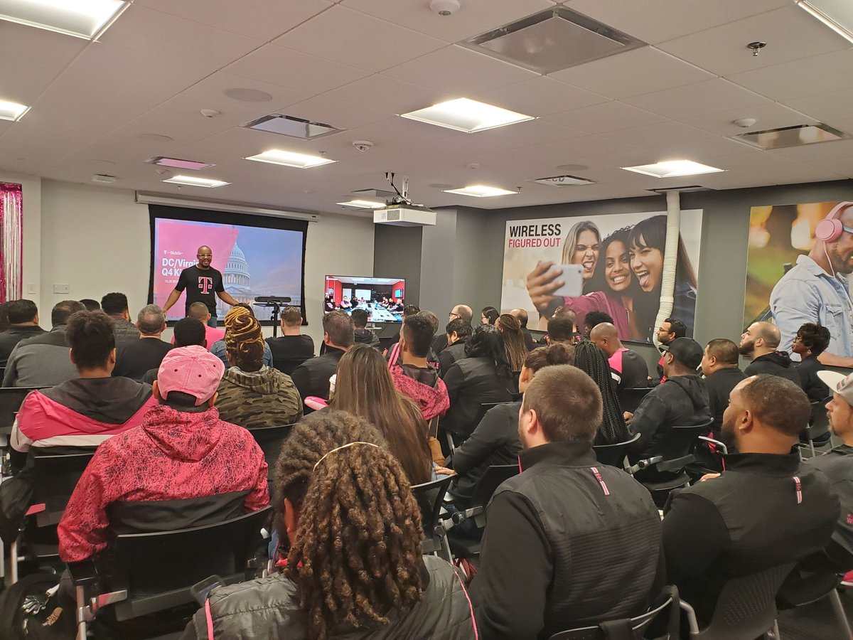 Q4 Kickoff DC/VA Leadership Meeting <a href="/TMobile/">T-Mobile</a>  <a href="/tglover187/">Terrance Glover</a> @CYsweeting <a href="/thayesnet/">Terry Hayes</a> <a href="/peteblast/">Pete Santaniello</a> #areyouwithus