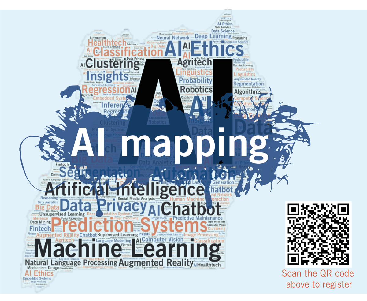 UNGlobalPulseUG's tweet photo. Are you a part of the Ugandan #AI #MachineLearning ecosystem? Don’t miss out, register in our mapping exercise today! https://t.co/vIYZxueb6h 

@dsa_org @OutboxHub @UN_Innovation @UNinUganda @InnovationVilla @kiw_ug @hivecolab  @AIR_lab_MUK @ICTAUg @MoICT_Ug #4IR #innovation https://t.co/6cLFOcBWWh