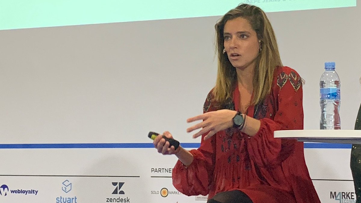 GoodRebels's tweet photo. "Nuestro principal reto es mantener un negocio global, a nivel local y fidelizar a un público joven que antes no teníamos. El tráfico está en las redes sociales y ahí estaba Good Rebels." cuenta María Riera, Ecommerce Manager de @PepeJeans_es https://t.co/1guNgVnMY2