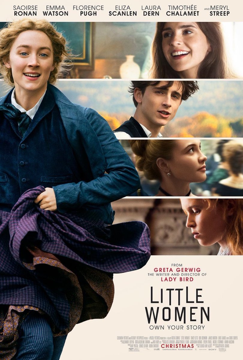 JeremyMingot's tweet photo. Nouveaux posters pour #LittleWomen de Greta Gerwig

Le 1er janvier 2020 dans nos salles de cinéma !

#LesFillesDuDocteurMarch https://t.co/3PV6BQvrSv