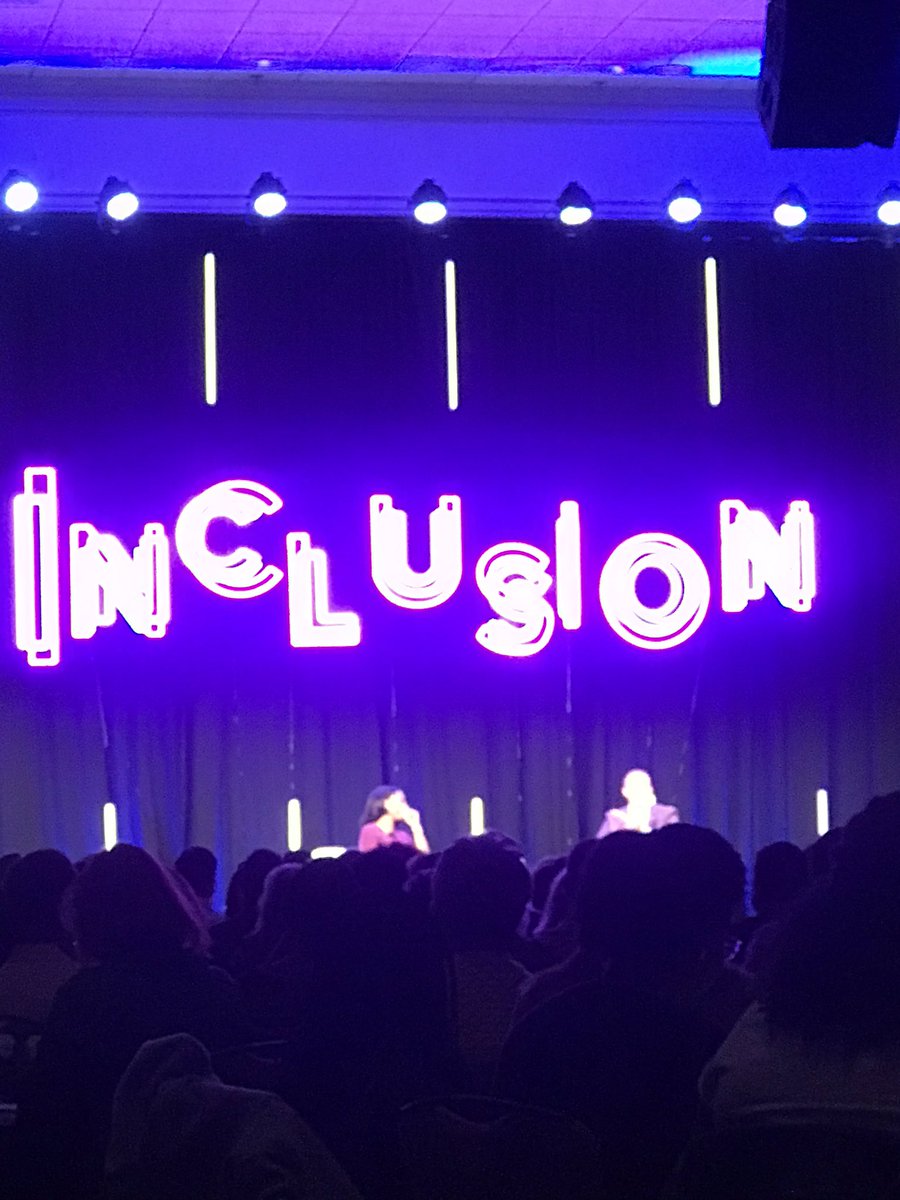 bethanyperlman's tweet photo. Day 2 of #inclusion19 and hearing from @drewbrees on the importance of inclusion and belonging in teamwork on and off the field and how that translates to results https://t.co/uJskxTcS4S