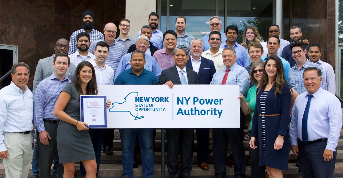 NYPA has earned @PublicPowerOrg's Smart Energy Provider designation for our commitment to #energyefficiency, distributed generation, #renewableenergy &amp; environmental initiatives that support providing low-cost, quality, safe &amp; reliable electric service. nypa.gov/news/press-rel…