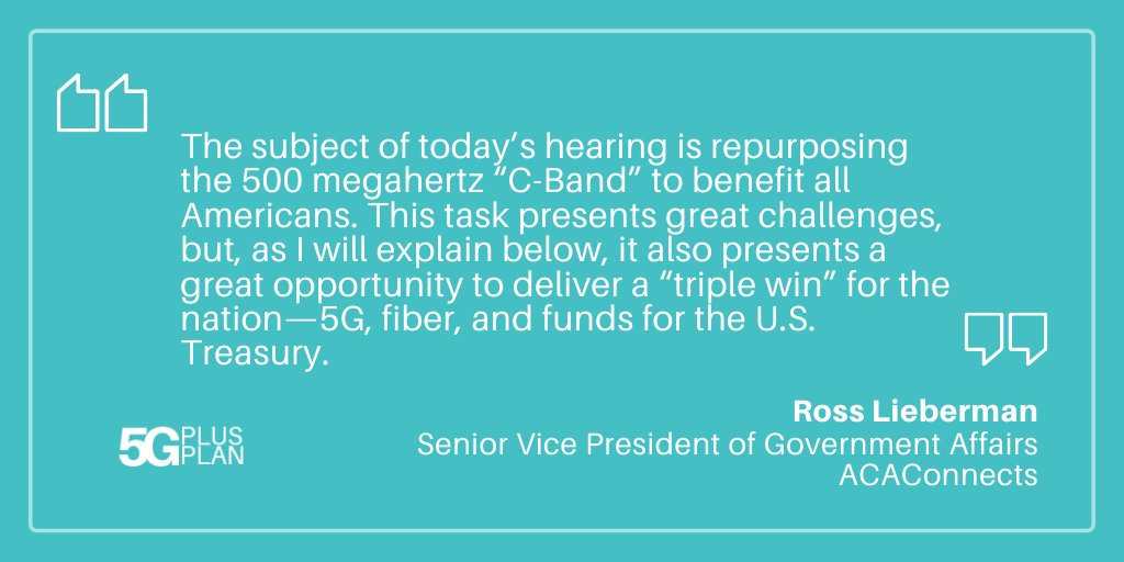 5GPlusPlan's tweet photo. .@ROSSatACA testifying @EnergyCommerce on the extensive benefits of the #5GPlusPlan https://t.co/L1WMlKn3Nh