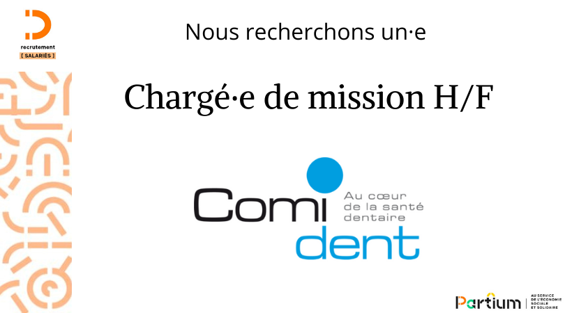 PartiumRH's tweet photo. Le cabinet Partium recrute un·e Chargé·e de mission pour Le Comident.

Pour postuler : https://t.co/fARvw7Gayb

Toutes nos offres: https://t.co/vCdIbox8sJ

#associations #ess #comident #chargéedemission #recrutement https://t.co/oDKRhP968x