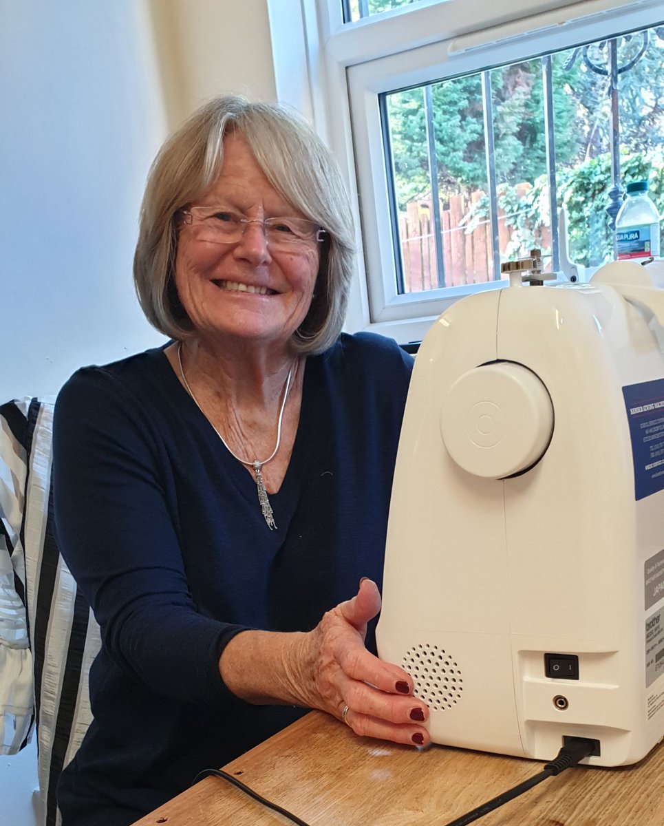 S_I_Manchester's tweet photo. Today we have started working with a new group of women on our #butterpillar sewing project. One new sewing machine delivered, set up and ready to go 👍 @MancWomensAid @SIGBI1 https://t.co/3gmJ6wHVvB