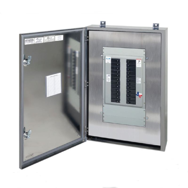 SpikeElectric's tweet image. INTEGRAL DRAINAGE CHANNEL
S4XPB Stainless Steel Panel Boards #panelboards #XLVS #EatonCrouseHinds #ExCell #stainlesssteel
We offer 2-3 week lead time on standard stainless panels from our catalog. This prevents liquids from running into the enclosure.
buff.ly/33jtP3P