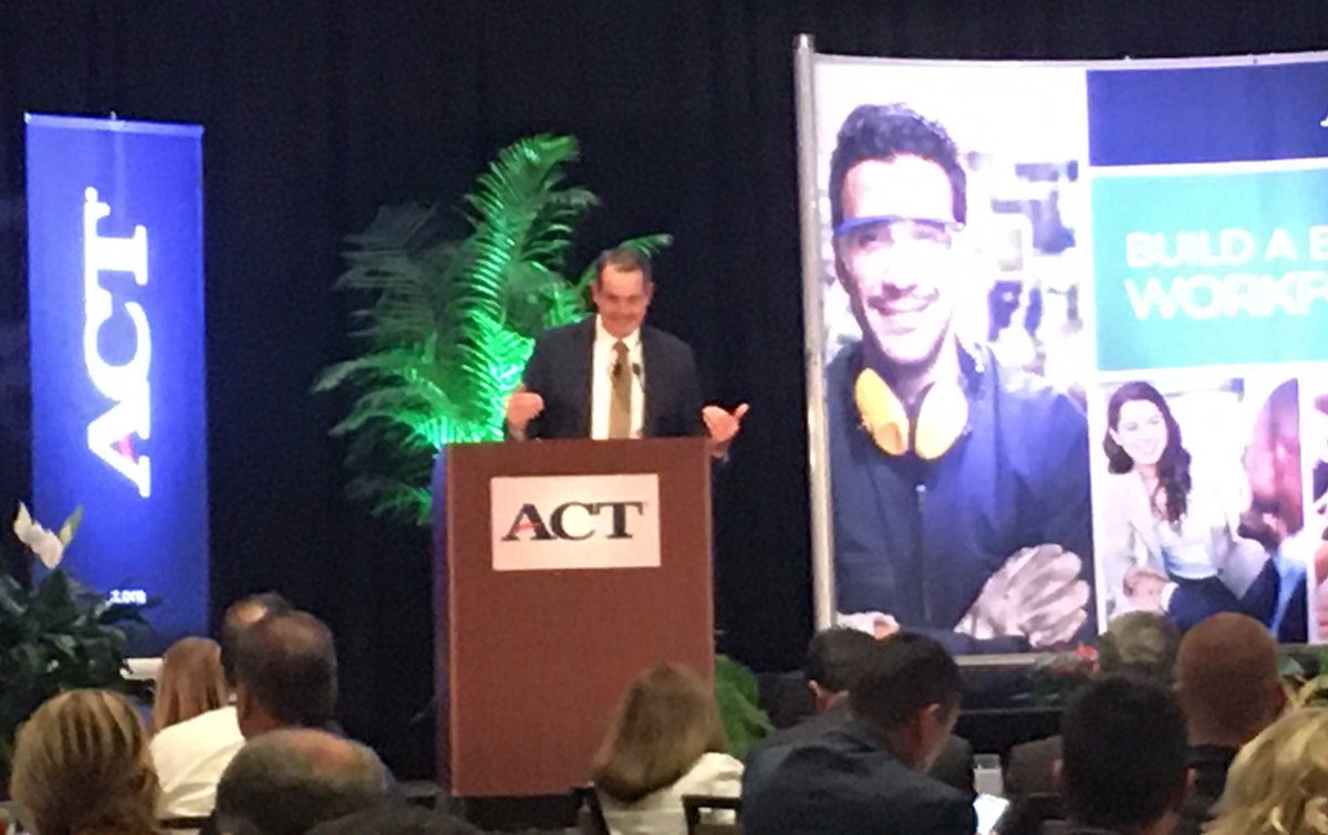 bethduffieldtn's tweet image. Shout out to @JeffMcCordTN for reppin’ the TriStar State at #ACTworkforce.  Thanks too for championing ACT Work Ready Communities and the NCRC in Tennessee.