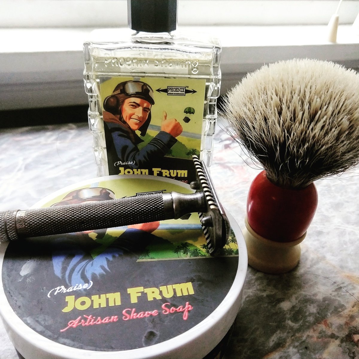 Damn fine shave today