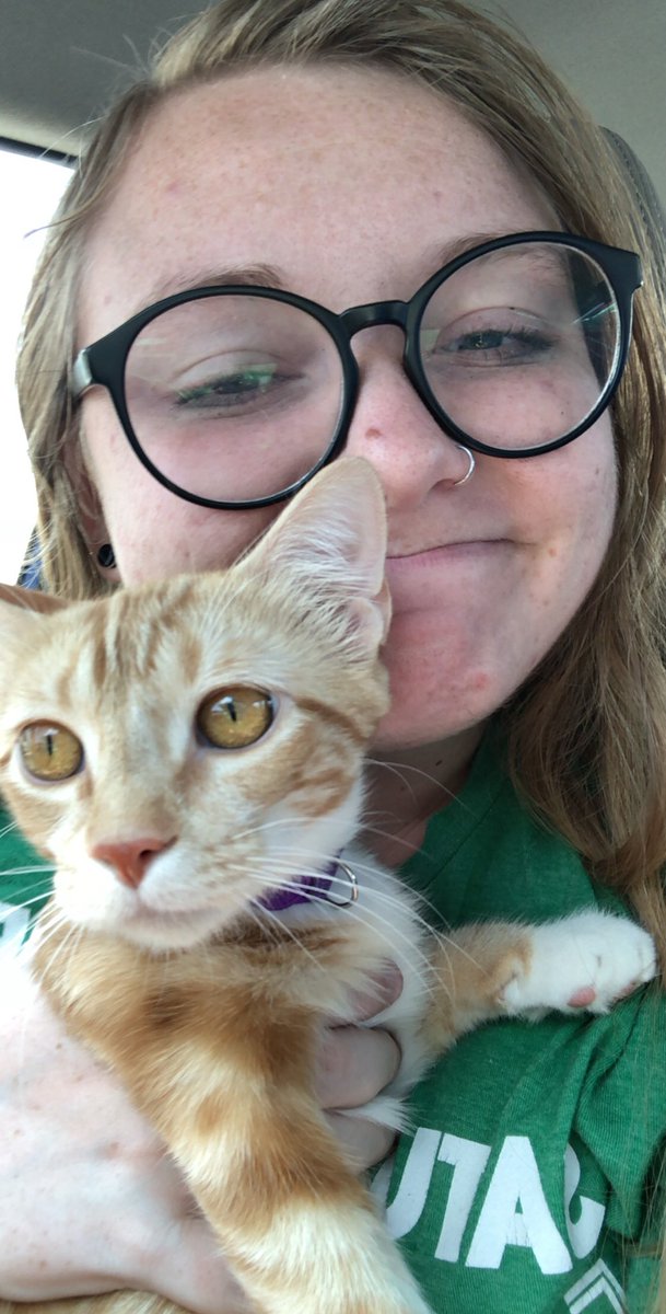 AudreyMcKinney1's tweet photo. it’s national cat day, aka an opportunity for me to scream about how great craig is (as if I don’t do that every second of every day)!!!!! https://t.co/DitqlzSNsh