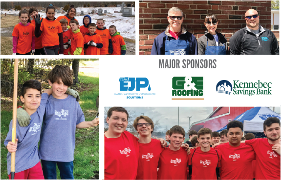 UnitedWayKV's tweet photo. This year 17 schools, 26 sponsors and 5,232 volunteers gave back to their community through a Day of Caring. United Way would like to thank all the sponsors who make it possible. Special shout-out to our major sponsors--
@TeamEJPrescott, G&amp;E Roofing and @KennebecSavings. https://t.co/dTG5pGusfO