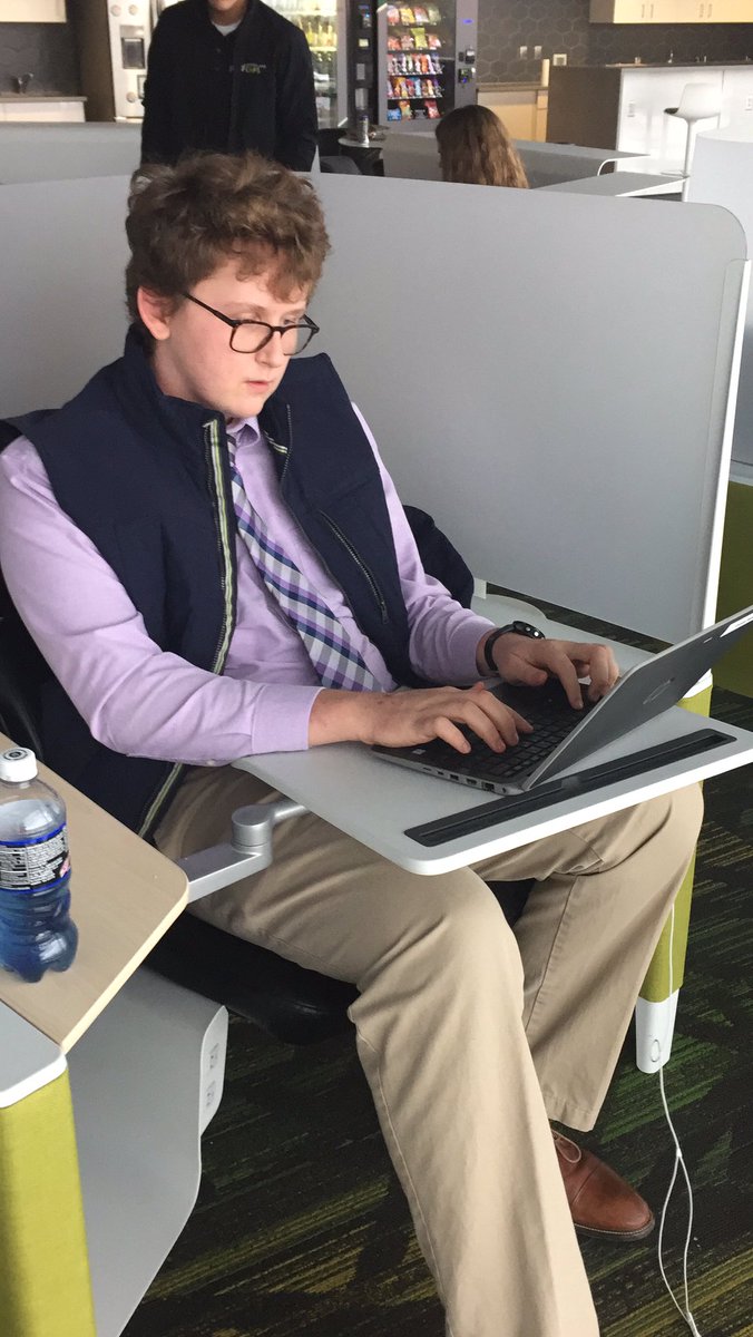 Student associate of the week: Calvin Fields with the AM group working hard on projects with Swiss Re.