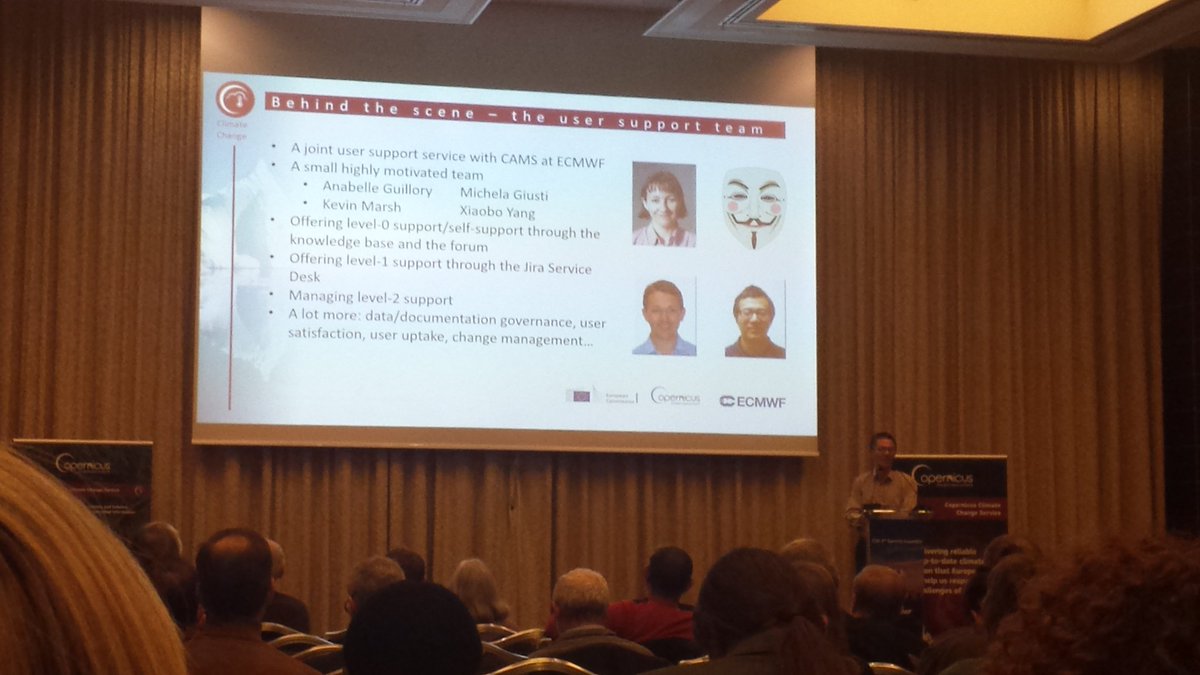 AKP_Marsh's tweet photo. Meet the CUS team supporting C3S users at #C3SGA19 ! https://t.co/JBbWkBKRKx