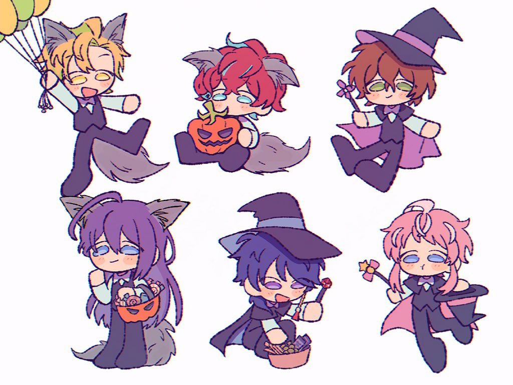 「全ディビでTrick or Treat
#ハロウィン 」|ふぁんたのイラスト