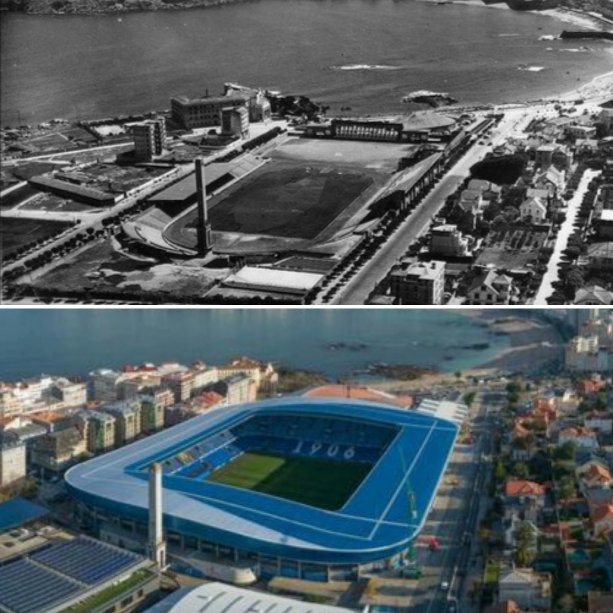 Feliz 75° aniversario #estadiodeRiazor. A los que hemos jugado en tu césped y disfrutado en tus gradas nos has demostrado que no eres un estadio más
