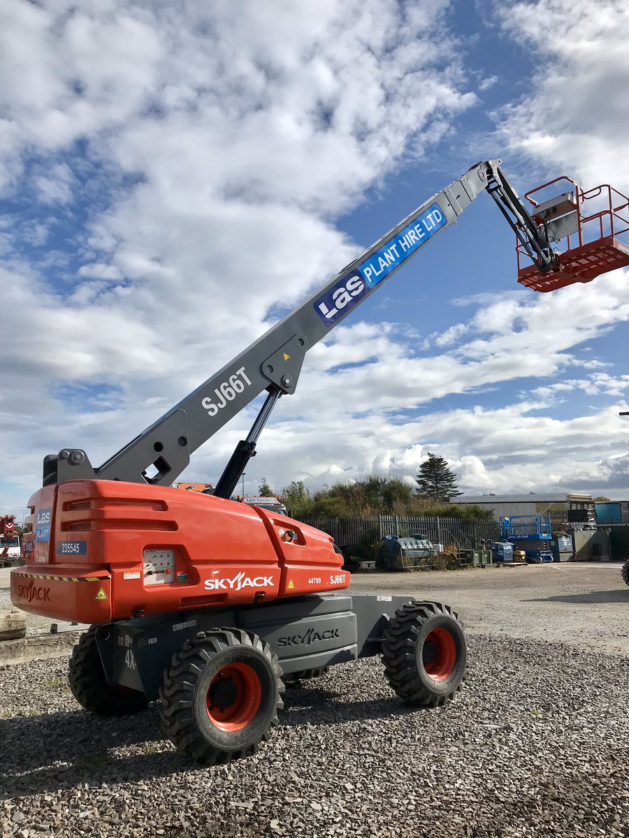 Our new Skyjack SJ66T self propelled boom lift <a href="/SkyjackInc/">Skyjack Inc</a> 

✅ 4wd
✅ 360deg continuous slew
✅ 21.95 metre platform height 
✅ 18 metre horizontal outreach
✅ Anti-entrapment safety system

lasplant.co.uk

☎️01463 235545
enquiries@lasplant.co.uk