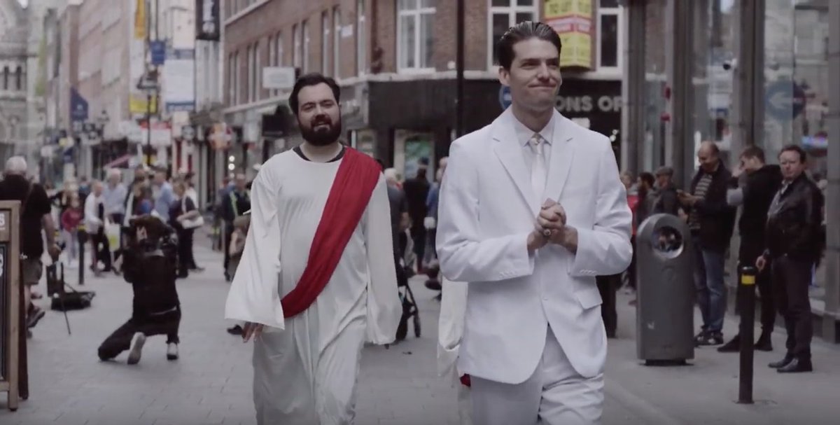 thethinair's tweet image. Dublin trio @shruglifemusic's cover of Joe Dolan classic You're Such a Good Looking Woman is, truly, a thing of rare beauty. Have a listen (and a peek at Dave Knox's video) for the single here thethinair.net/2019/10/watch-…