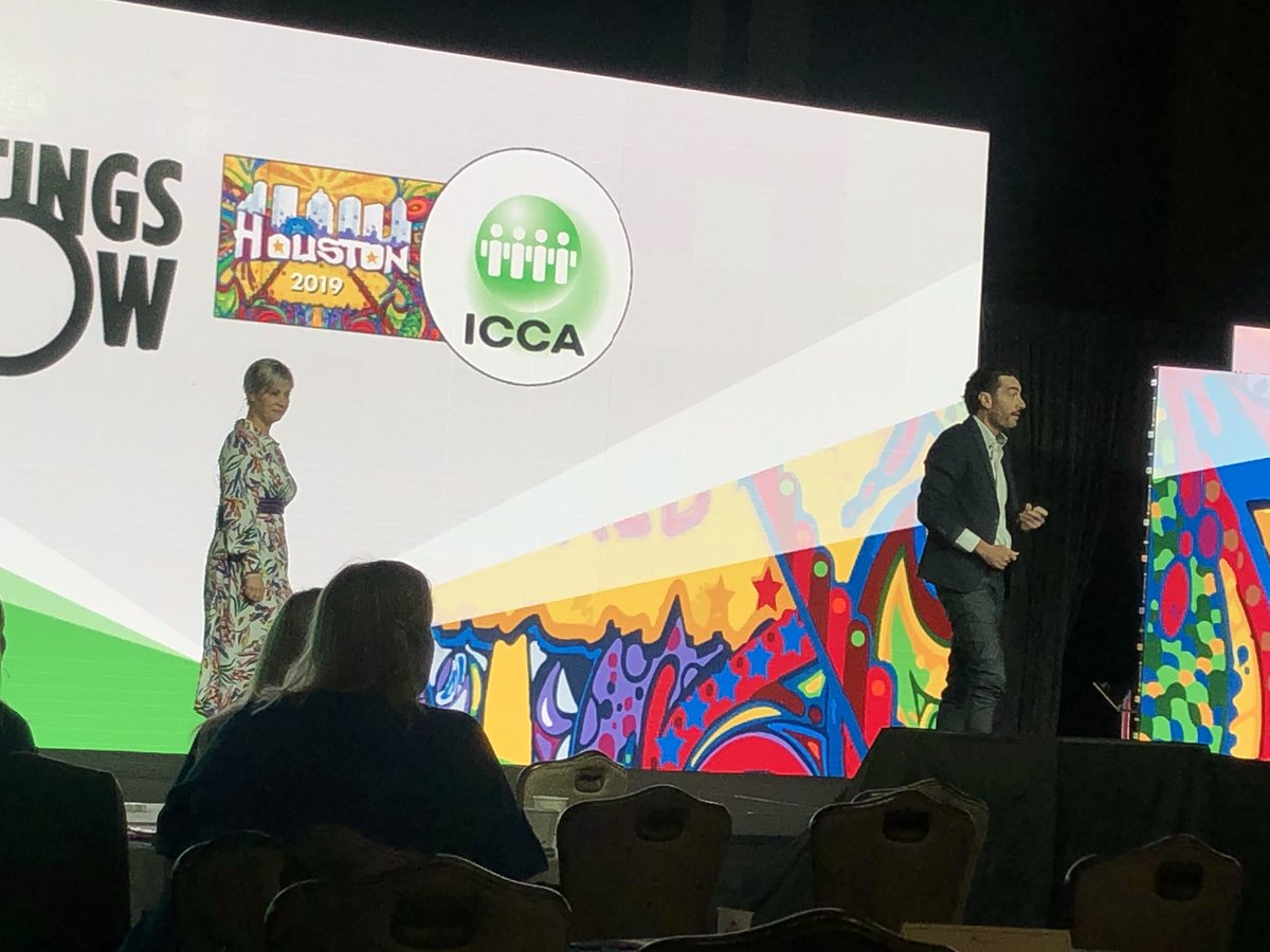 fleming_sarah's tweet photo. Well done Carlotta &amp; Tobia @CBitalia_  for a great presentation #italyathand 🖐  @ICCAWorld Marketing Award Finalists 👏 https://t.co/ORzhaacHbf